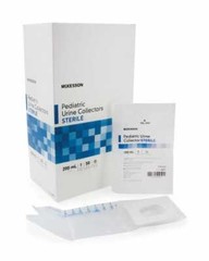 McKesson Pediatric Urine Collection Bag 200 mL (7 oz.) Sterile – Box of 50