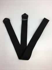 Fastomy non-slip X LARGE Black Ostomy Belt FITS 40″-50″ for Convatec & Hollister