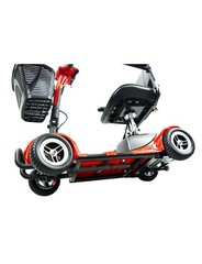 EMUSA Black Electric 4 Wheel Mobility Scooter KRMS31