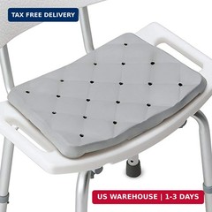 DMI Bath Seat Foam Cushion for Transfer Benches, Shower Chairs, Bath Chairs, Sta