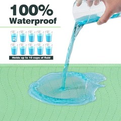 2 Pack Bed Pads Washable Waterproof 55×37 Inch Reusable Mattress Protector