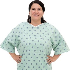 3 Pack – Hospital Gown IV Snap Sleeves – One Size Fits All (Small – 2XL)