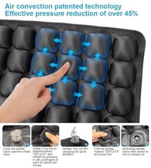 Sondur Travel Cushion, Inflatable Airplane Seat Cushion for Long Flights, 3D …