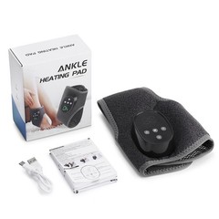 Electric 4 Modes Heated & 4 Vibration Foot Ankle Massager Pain Relief 1800mAh