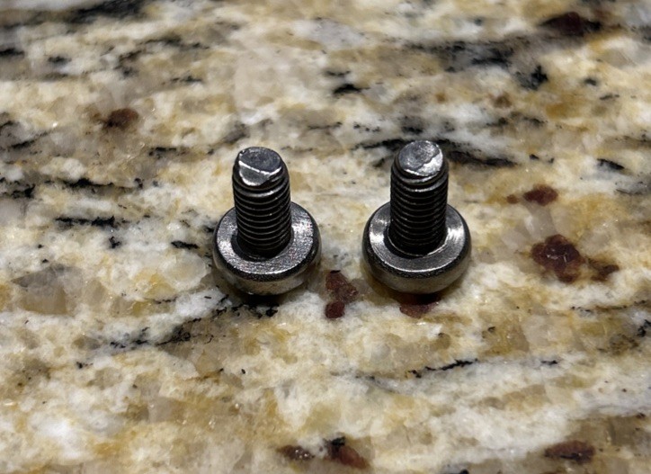 ACORN SUPERGLIDE 120/130 STAIRLIFT GENUINE POWER STRIP CHARGING POINT SCREWS