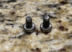 ACORN SUPERGLIDE 120/130 STAIRLIFT GENUINE POWER STRIP CHARGING POINT SCREWS