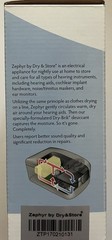Zephyr by Dry & Store Hearing Aid Dryer NEW w/ Dry Brik Captures Moisture & Odor