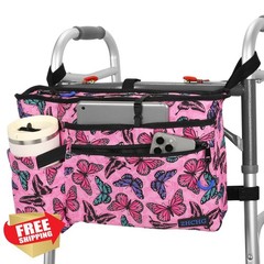 ZHCHG Walker Bag Light Pink Cup Holder
