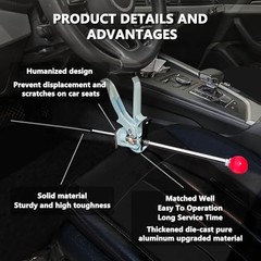 Brake Pedal Depressor Tool, Accelerator and Clutch Pedal Depressor Two in one