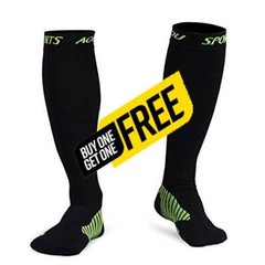Men & Women Compression Socks Stockings by Pacearth Calf Leg Sports 20-30mmHg