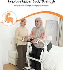 VOCIC Sit to Stand Lift, One-Step Stand Assist Lift for Elderly