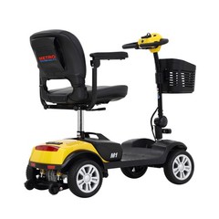Four wheels Compact Travel Mobility Scooter with 300W Motor for Adult-300lbs RED
