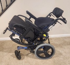Quickie Iris Tilt-In-Space Manual Wheelchair 2020 Transportable, & More