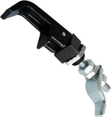 2PCS Black Powder Coated Lift and Turn Compression Latch, Adjustable Grip¡­