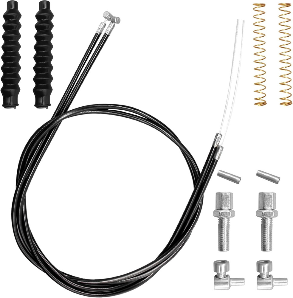 14Pcs Brake Cable Parts for Walkers Replace, Drive Rollator Replacement Parts wi