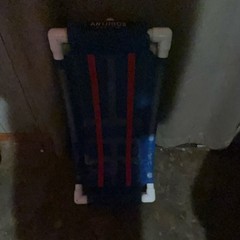 Anthros Collapsible Walker Blue White Red Mobility Aid