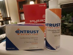 Hollister Ostomy BUNDLE!! 11703, 79402, Entrust Rings/Lube, Belt