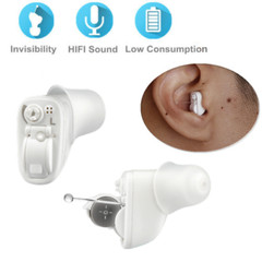 MiNi Hearing Aids Digital Small In Ear Sound Voice Amplifier Enhancer White US