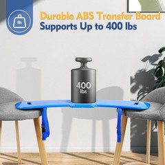 31 Inch Transfer Board Slide Assist with Handles & Straps for Bed Wheelchair Car