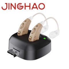 JINGHAO Rechargeable Hearing Aids BTE Ear Aids Hearing Amplifier US