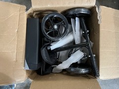 Aojin Knee Scooter, 300lbs Capacity, 13″ Big PU Seat, All Terrain Foldable Knee