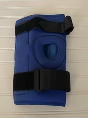 Unbranded Knee Stabilizer Brace Sz M Blue Neoprene MultiSport Adjustable Support