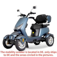 4 Wheels Mobility Scooter 1000W 60V 20AH battery Motor for Elder Senior
