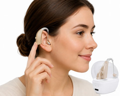 Hearing Aids Hearing Amplifiers for Seniors Rechargeable with Noise Cancelling.