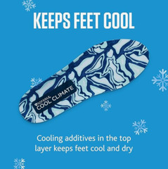 SofSole Man’s 7-13 – Cool Climate Insoles with Arch Support for Cool, Dry Feet
