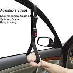 5 in 1 Vehicle Support Handles Elderly Portable Blue-with nylon handle