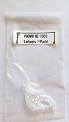 NEW Phonak/Unitron HE11 680 Damped Earhook 4 Pack OEM BTE Hook