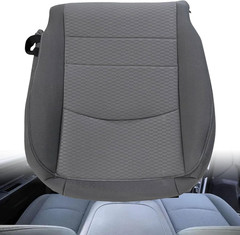 Driver Side Bottom Replacement Cloth Seat Cover Gray #X8 Compatible with Dodge R
