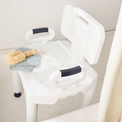 McKesson Bath Bench 21-1/4 Inch Seat Width 350 lbs. Weight Capacity