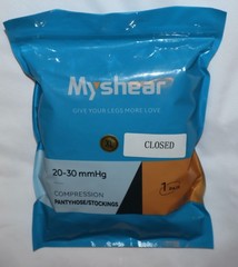 Compression Pantyhose Stockings for Women Men, 20-30 mmHg Medical Graduated Supp
