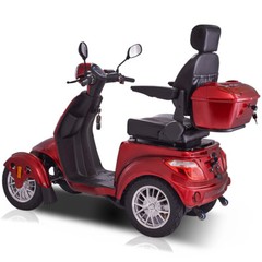 800W Heavy Duty 4 Wheel Mobility Scooters for Seniors & Adults 500lbs Capacity