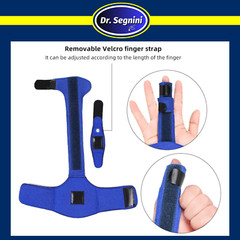 Relief Finger Trigger Splint Brace Straightening Curved Locked Mallet Unisex ⭐✅
