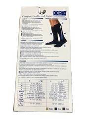 JOBST FOR MEN CASUAL COMPRESSION KNEE HIGH SOCKS 15-20 MMHG KHAKI SIZE M TALL