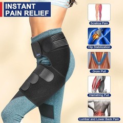 Breathable Hip Compression Sleeve – Eco-Friendly, Odor-Resistant Pain Relief