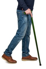 Dr. Watson – Handcrafted Wooden Walking Stick, Walking Cane with Duke Handle