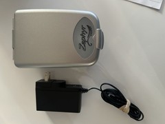 Dry & Store Hearing Aid Dryer ZTP240303958 Silver Compact Lightweight Easy Use