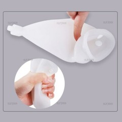 New Men Urinal Leg Bag Silicone Urine Funnel Pee Holder Collector With Catheter