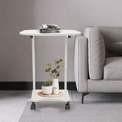 Over the Bed Side Table Wheels Hospital Overbed Rolling Tray Bedside USA