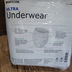 McKesson Adult Disposable Pull On Up Underwear Diapers XL Heavy Absorbency 14 Ct