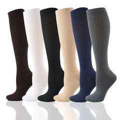 3 Pack Bamboo Compression Socks 20mmHg Moisture Wicking Support Stockings