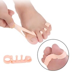 2-4pcs Hallux Valgus Silicone Toe Corrector Separator Spacer Avoid Toe Squeezing