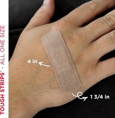 Band-Aid Brand Tough Strips Adhesive Bandage for Minor 20 Count (Pack of 1)