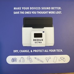 Redux Ultra Dry & Charge Hearing Aid Dryer Dehumidifier w/ Heatless Drying NEW