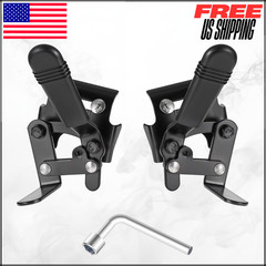 Wheelchair Brakes Wheel Locks Universal Replacement Parts For 7/8″ 1 Pair