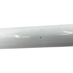 White Powder Coated Steel Grab Bar for Bath and Shower Safety 18 Inches WF447