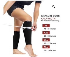 Bams Bamboo Compression Toeless Socks Black Lot Of 3 Plus Size (3XL) Open Toe
